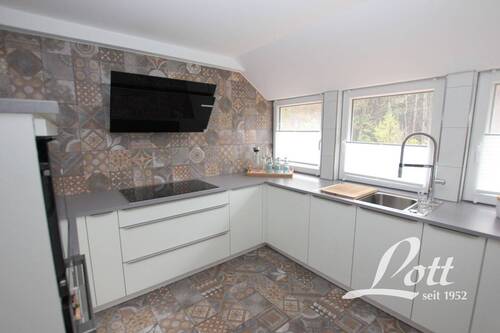 Küche Dachgeschosswohnung - 