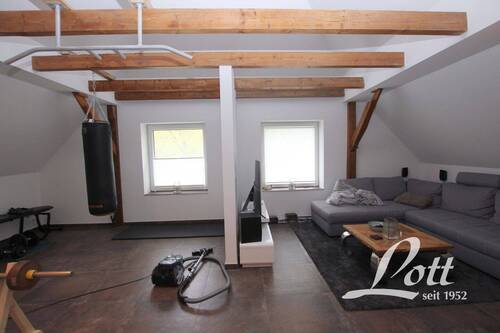 Wohnzimmer Dachgeschosswohnung - 