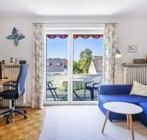 Helle 2 Zimmer Wohnung mit Balkon & Garage - Augsburg Haunstetten