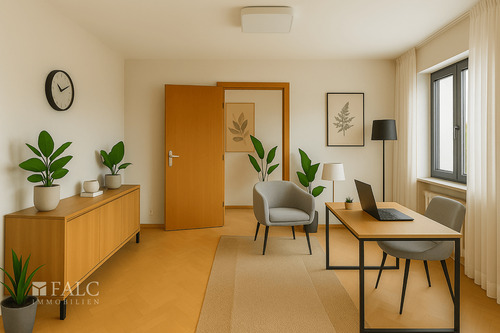 Arbeitszimmer virtuell KI - 