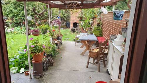 überdachte Terrasse - 