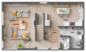 Aura136 - Grundriss Erdgeschoss - 