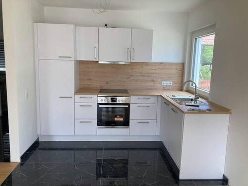 Küche - Doppelhaushälfte mit 121,00 m&sup2; in Langerringen zur Miete