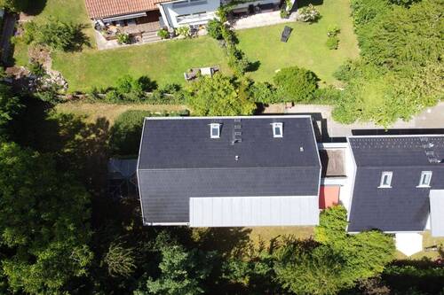 Blick auf das Haus - 