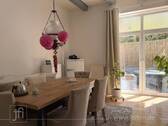 Esszimmer und Küche - Etagenwohnung mit 77,00 m&sup2; in Leer (Ostfriesland) zur Miete