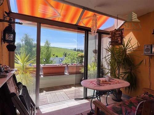 Blick auf Balkon/Terrasse - 