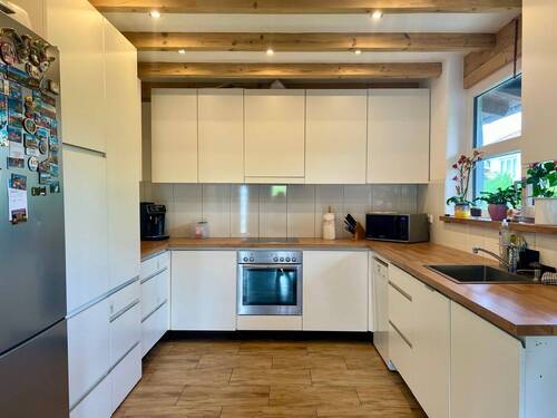 Küche - 5 Zimmer Doppelhaushälfte in Bergen