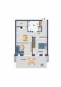 Grundriss Whg. 02 - 