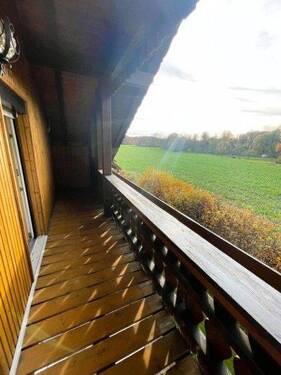 Balkon / Blick in die Flur - 