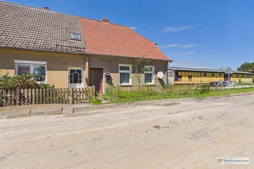 Fassadenansicht - 3 Zimmer Doppelhaushälfte zum Kaufen in Groß Teetzleben