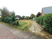 Grundstück von vorne - Baugrundstück in Harrislee - attraktive Lage für Ihr Bauprojekt!