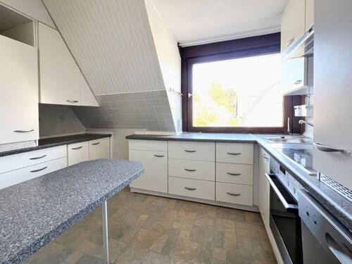 Küche im Dachgeschoss - 