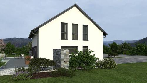 Ansicht Garten - Einfamilienhaus mit 187,00 m&sup2; in Wadern zum Kaufen