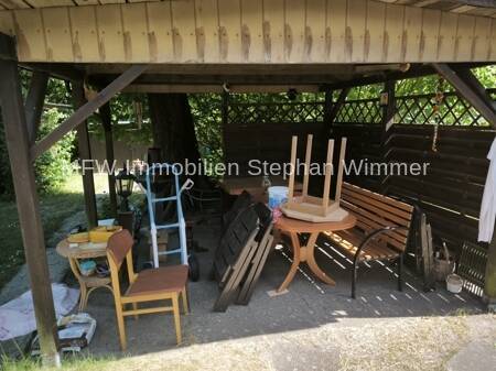 Überdachte Terrasse - Bungalow mit 70,00 m&sup2; in Grünheide (Mark) / Spreeau zum Kaufen