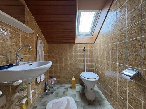 Bad im Dachgeschoss - 