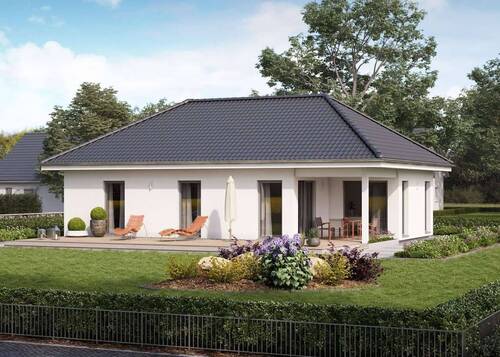 Hausansicht - 3 Zimmer Bungalow zum Kaufen in Borna