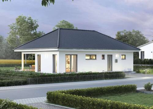 Hausansicht - Bungalow mit 108,00 m&sup2; in Borna zum Kaufen