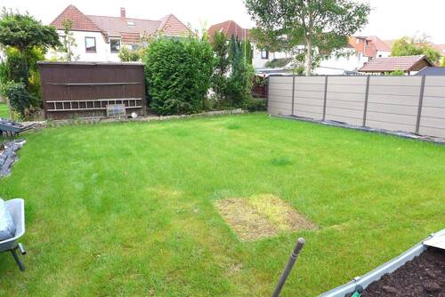 Garten - Doppelhaushälfte mit 117,00 m² in Nordenham zum Kaufen