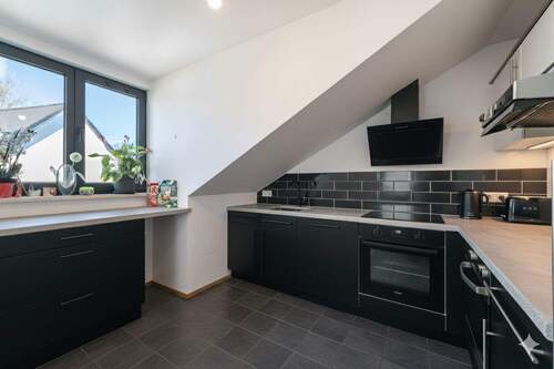 Visualisierung Einbauküche - 3 Zimmer Etagenwohnung in München