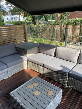 Loungeecke Terrasse - 5 Zimmer Reihenmittelhaus zum Kaufen in Berlin