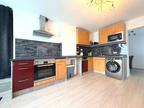 Küche - 2 Zimmer Etagenwohnung zur Miete in Freystadt