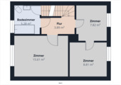 Schematischer Grundriss OG - 