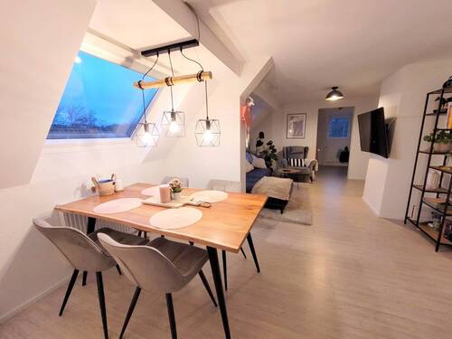 Wohn-Esszimmer - 3 Zimmer Etagenwohnung zur Miete in Hüfingen