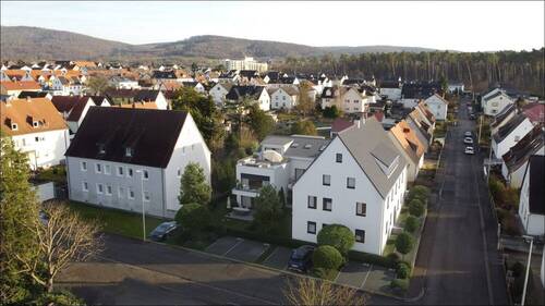 Ansicht Visualisierung nach Neubau 3 - Mehrfamilienhaus mit genehmigtem Neubau in Alzenau