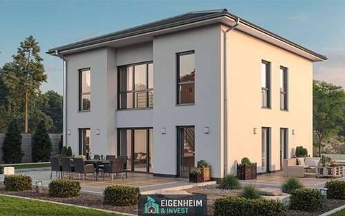 10 - Baugrundstück mit B-Plan und Beispielplanung 2 Vollgeschosse
