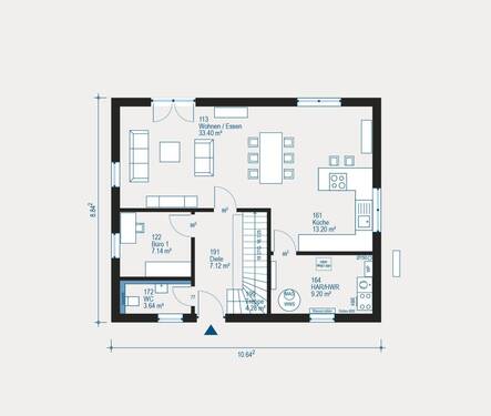 Intelligente Raumaufteilung - 