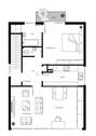 Grundriss Obergeschoss - 
