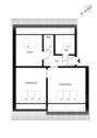 Dachgeschoss 2-Zimmer-Wohnung - 