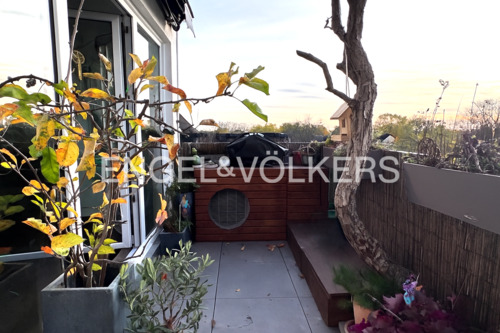 Balkon in Westausrichtung - 