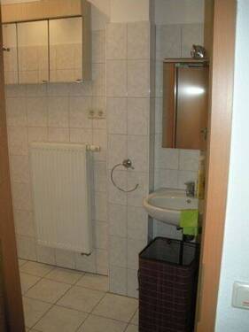 Blick ins Badezimmer - 