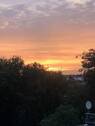 Sonnenuntergang auf der Dachterrasse - Renovierte 3,5-Zimmerwohnung mit EBK und Dachterrasse im Bau im Herzen von Mönchengladbach