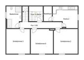 Grundriss Skizze 1.OG - 