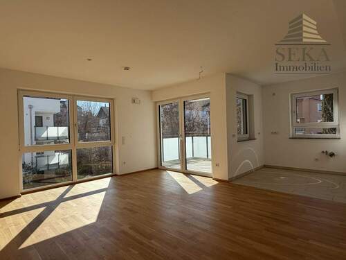 Wohn-/Küchenbereich - 3 Zimmer Etagenwohnung in Deggendorf