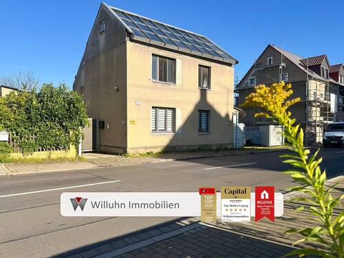 Frontansicht - 2019 modernisiertes Einfamilienhaus l EBK l Kamin l Viel Potential