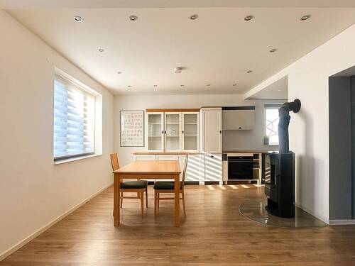 Heller Wohnraum-digital leer - Einfamilienhaus mit 96,30 m² in Leipzig zum Kaufen