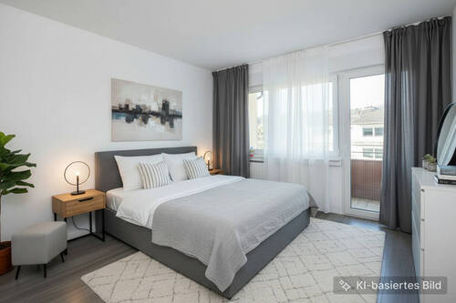 Schlafzimmer-visualisiert - 