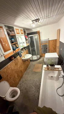 Bad EG, Dusche + Badewanne - 