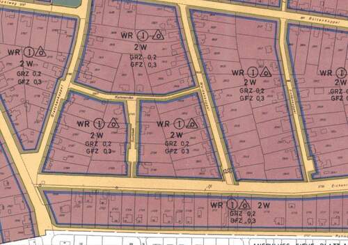 Auszug B-Plan - Grundstück zum Kaufen in Hamburg