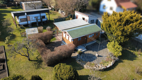 Drohne 2 - Wunderschönes Grundstück mit Gartenhaus in Bischofswerda-Süd!