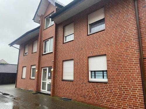 Hausvorderansicht - großzügige Obergeschosswohnung in Ahaus-Ottenstein