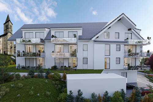 Südansicht - 10 tolle Neubau-Eigentumswohnungen in Bonndorf
