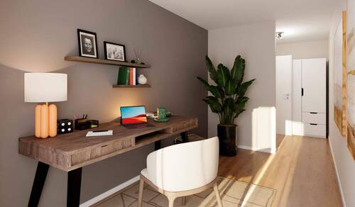 Praktisches Arbeitszimmer - 