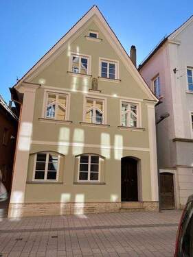 Hausansicht - Mikroapartments in der Altstadt von Ellwangen