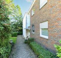 Blick ins Grüne: Terrassenwohnung im Souterrain am Unterbacher See - Düsseldorf