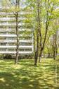 Blick auf die Balkone - 4 Zimmer Etagenwohnung in München