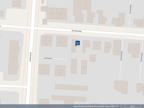 ruhige Lage im Brockesweg - 